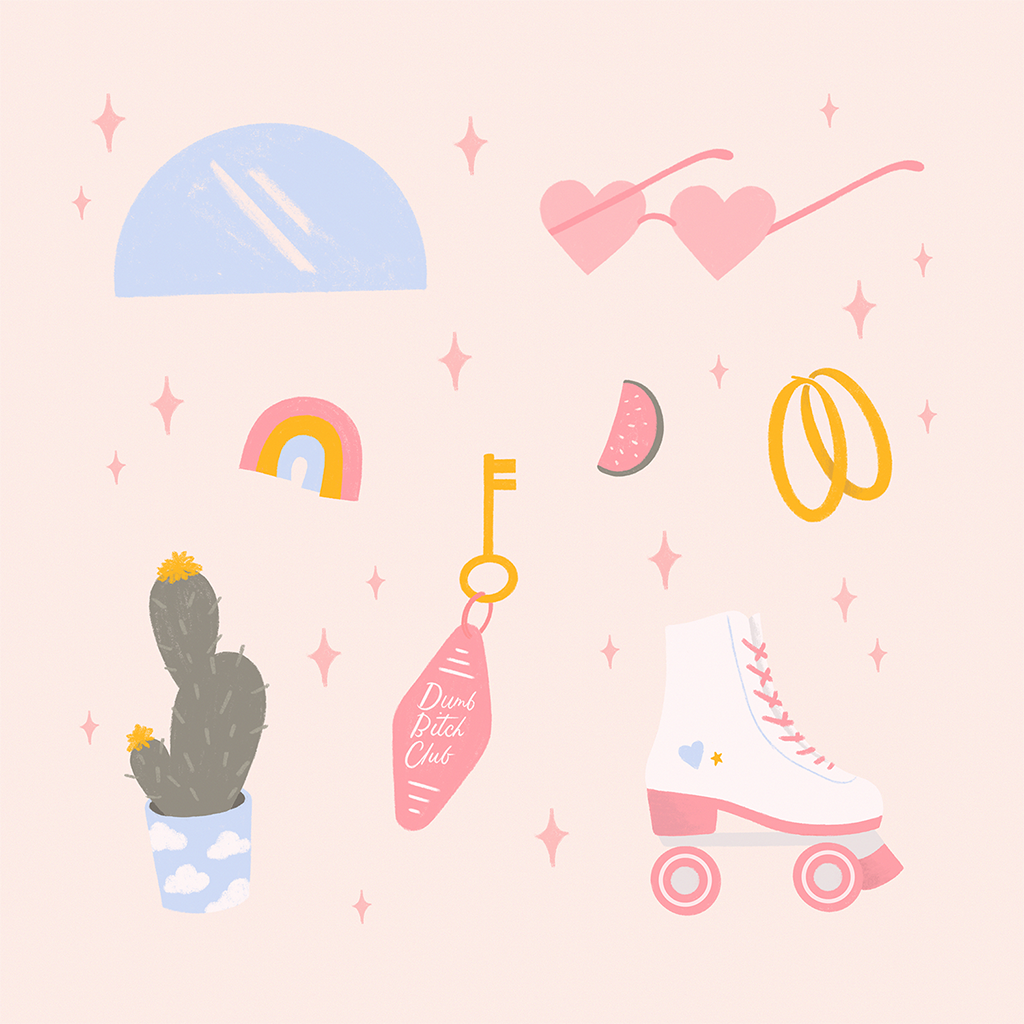 cool girl instagram things by andy lam lettering illustration artist manila philippines